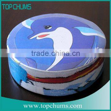 100 cotton printed terry magic compressed bath towel