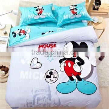 Wholesale Mickey Mouse Bedding Set for Kids Mickey Minnie Bedding Set of 3pcs for Single Beds photo-4