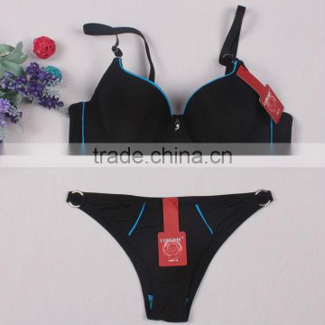 Fashion spandex female bra and panty