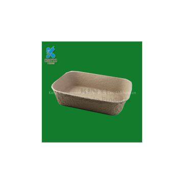 Fiber pulp molded plant pots tray