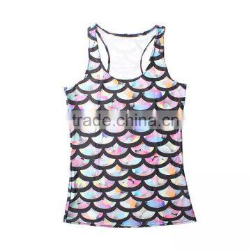 Latest product OEM design plain gym tank tops wholesale