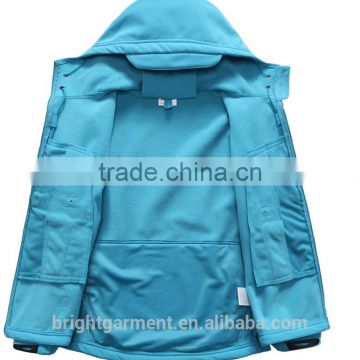 women waterproof 10000 Softshell sportswear blue Jackets