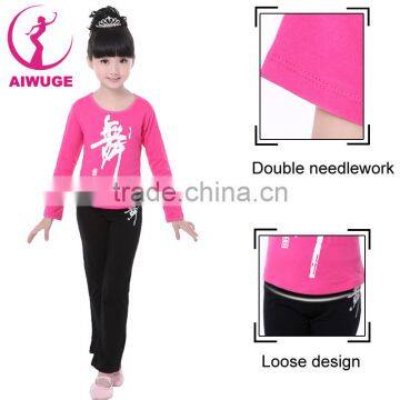 Girls Kids Outdoor Sportwear Custom Sports Tracksuits Dance Training Wear photo-5