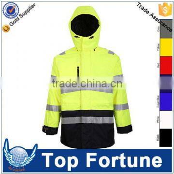 high visibility clothing jacket,hi vis workwear jacket ,safety workwear jacket