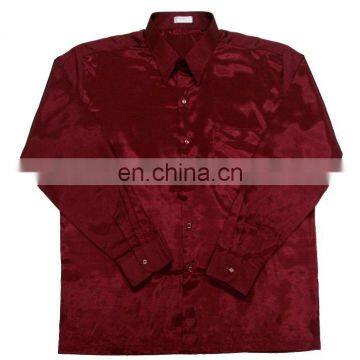 Lofbaz Men Casual Camp Work Everyday Button Down Plain Long Sleeve Shirts photo-3