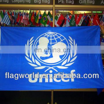 Unicef polyester national flag