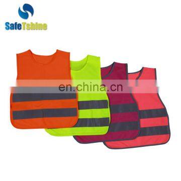 Low price high quality safety reflecting vest for kids