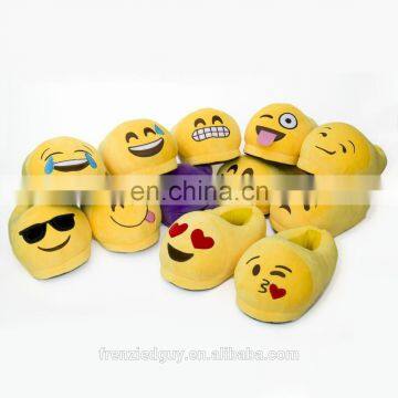 Home Cartoon Emoji Winter Warm emoji slipper