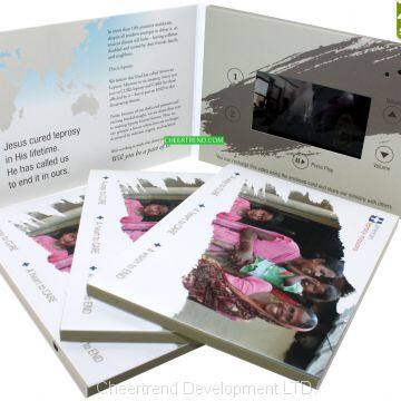 Brand new high quality video greeting card with high quality