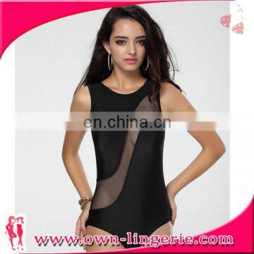 Women Sexy Grid one-piece swimming suit