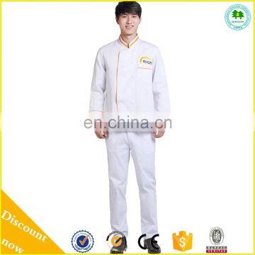 Japanese Chef Coat Uniform Long Sleeve For Men