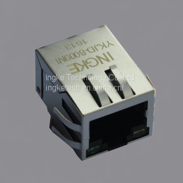 YKJD-8009NL J00-0065NL 10/100 Base-T, AutoMDIX Through Hole RJ45 modular jack