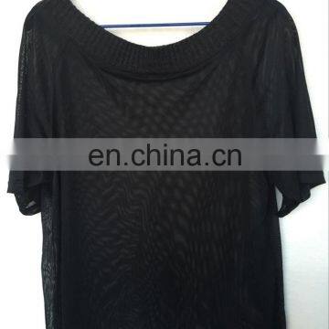 2016 womens cool mesh fabric short sleeve t-shirt