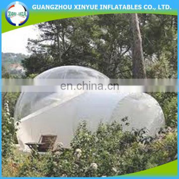 Hot sale inflatable pvc clear igloo inflatable pop up camping tent