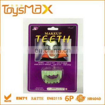 Funny halloween plastic false teeth toy