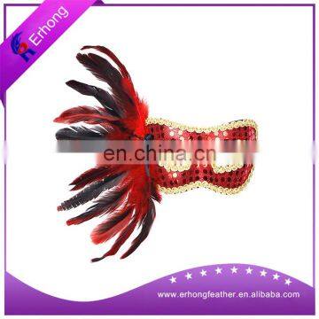 New Style deluxe Carnival Party feather Masks