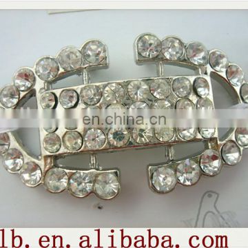 2013 new fashion high quality metal siblver,gold/brass...beautiful decorative fashion rhinestone buckle