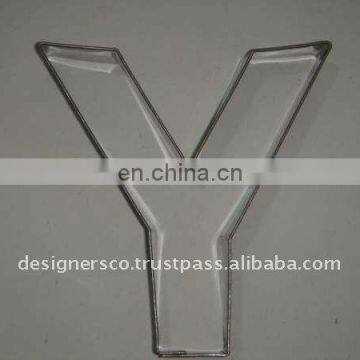 Stainless Steel Alphabet Cookie Cutter