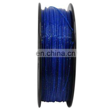 MSDS ROHS 3D Printer Filament 1KG Deep Blue ABS/PLA 1.75mm Filament/Plastic Rod Upgraded Quality Twinkling