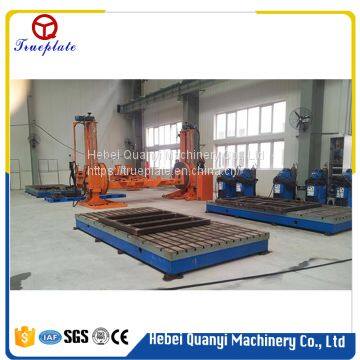 high flatness cast iron surface plate t slot floor plate