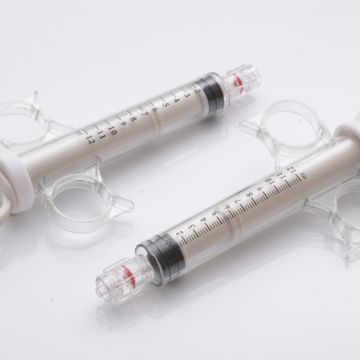 12ml control syringe, color syringe for cardiology