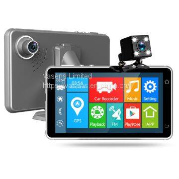 Vasens 5.0 inch FHD 1080P dash cam support GPS and WIFI high definition night vision car dvr