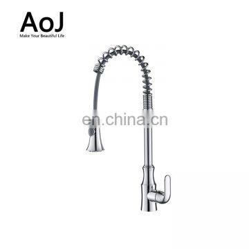 High Quality China Made Gold Plated Hot Cold Sink Water Mixer Tap Kitchen Faucet photo-3