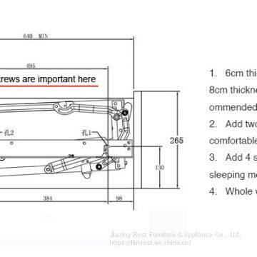 Extra Narrow 3- Fold Polydeck TF00# photo-5