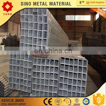 gi rectangular hollow section weight pre-galvanized square tube galvanized steel hollow section