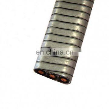 QYEQ Flat ESP Power Cable, 3 Core Submersible Pump Cable High Temperature And Oil Resistance Cable