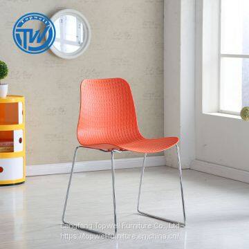 DC-6060-2 Topwell Wholesale Plastic Chair Modern Dining Chair Leisure Chair photo-3