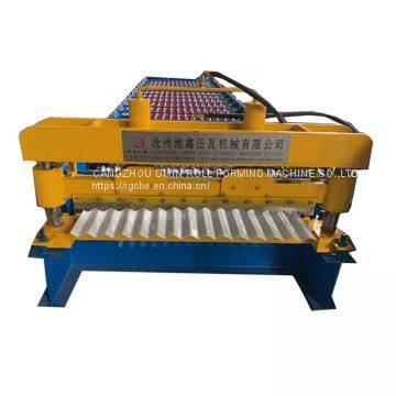 roof tile corrugated color steel roll forming machine