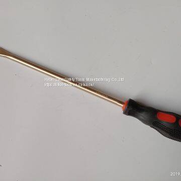 AlCu Non Sparking Tools Slotted Screwdriver Flat Screwdriver photo-2