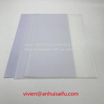 White PET No-Laminated Card(Laser)