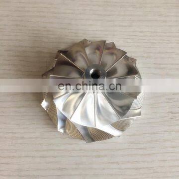 GT3584 upgrade 63.50/84.00mm 11+0 blades turbo Billet/milling/aluminum 2618 compressor wheel for racing