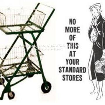 Shopping carts were ignored in their infancy