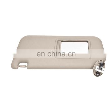 Tan Beige With Vanity light Left Driver Sun Visor For Toyota Rav4 2006-2009 74320-42501-A1