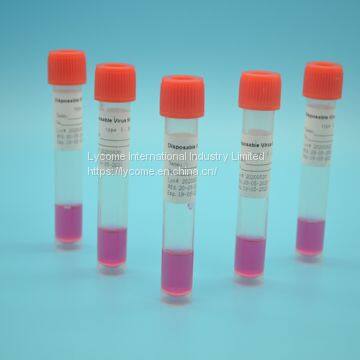 Class I Virus Sample Collection Kit Nasal Flocked Swabs