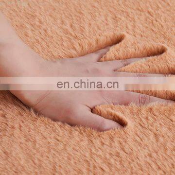 Rabbit Fur Floor Shaggy Rug Carpet For Home photo-3
