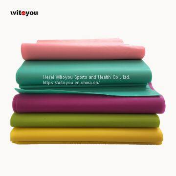 Rubber Elastic Resistance Exercise Bands for Physical Therapy Home Workouts Rehabilitation photo-4
