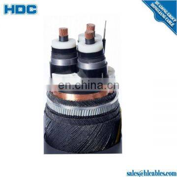 MV Cable 24Kv 3*50mm2 Al/XLPE/Semi-Conductive Blocking Tape/PVC Jacket Power Cable photo-2