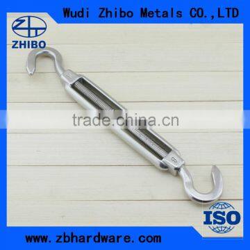 Factory supply metal hardware hook stainless steel turnbuckle