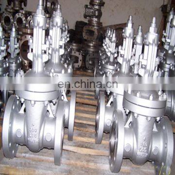 Rising stem flange wedge API600 cast steel gate valve