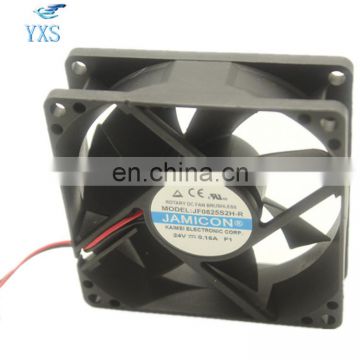 JF0825S2H-R JF0825S2H DC24V 0.15A 8025 8CM 80*80*25MM Silent cooling fan