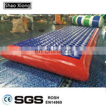 Red And Blue Gymnastics Track Inflatable Air Mat Tumble Track For Sale