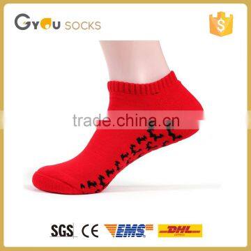 Men sport casual jacquard cotton cut low ankle socks Wholesale