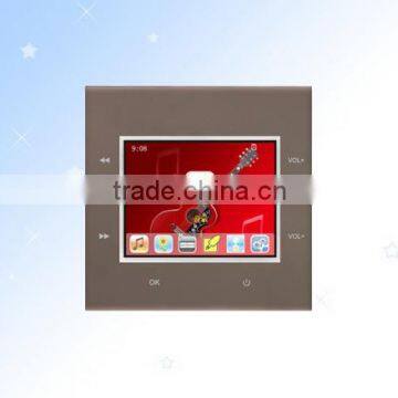 Competitive Price Home Intelligent Touch Screen Background Music System With Remote Control