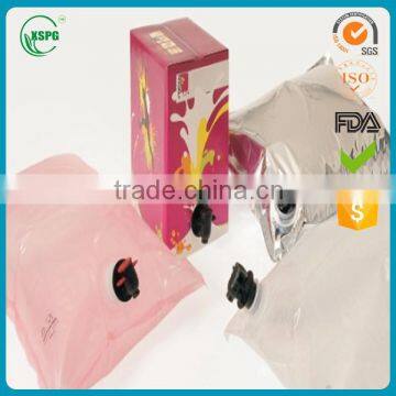 Hot bib bag in box liquid bag