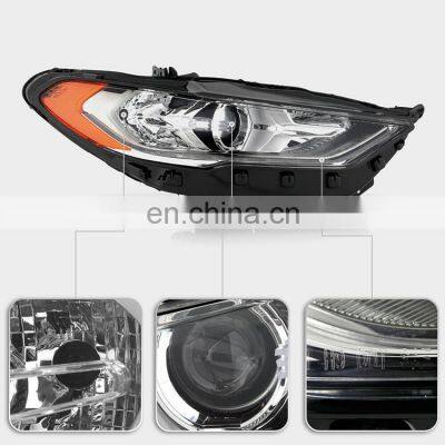 Auto Halogen Head Lamp Light Car Headlight For Ford Fusion 2017 - 2019 photo-4