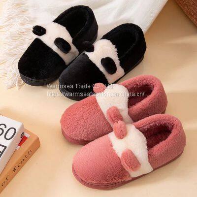 Men's Cotton Slippers Bag With Autumn and Winter Men's and Women's Home Indoor Home Furry Warmth All-inclusive With Heel Cotton Shoes photo-3